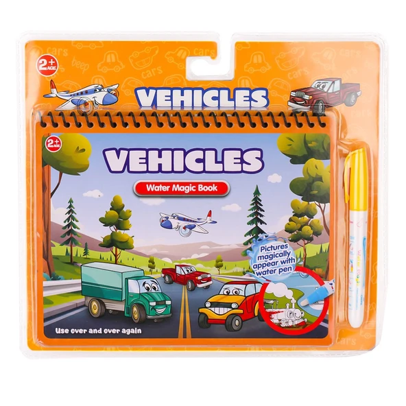 BK013 Sihirli Boyama Kitabım -Gepettoys ürün görseli