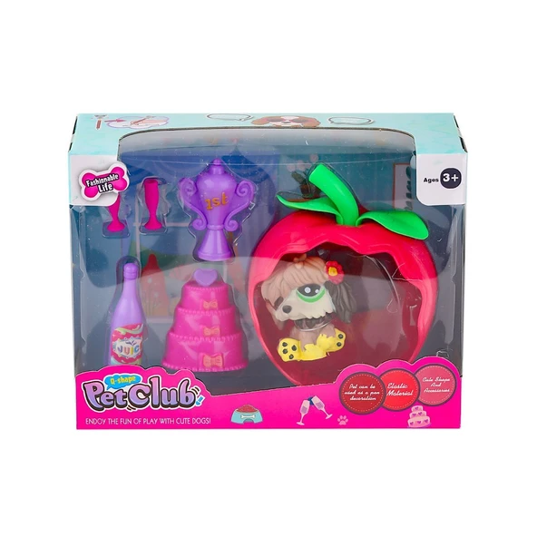 KZL-CL2103 1-4  Elmalı Pet Star Oyun Seti -Kızılkaya Oyuncak ürün görseli