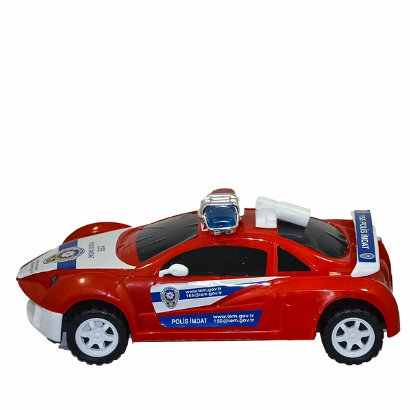 3301A .Sürtmeli  Sopalı Polis Araba-Halit Can Oyuncak ürün görseli