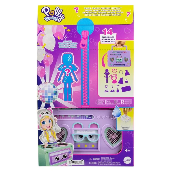 HRD65 Polly Pocket Radyo Temalı Moda Eğlencesi Oyun Seti ürün görseli
