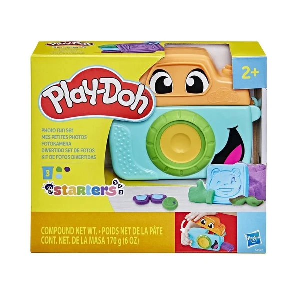 G0502 Play-Doh Eğlenceli Fotoğrafçi Başlangıç Seti+3 yaş - Resim 3
