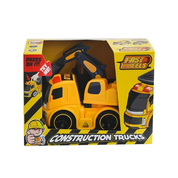 ER-241 Fast Wheels İnşaat Araçları Kepçeli Kamyon -Erdem Oyuncak ürün görseli