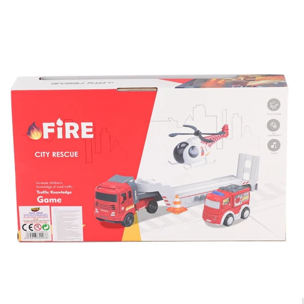 2632-3 Kutulu 4 Araçlı Tır Seti - Resim 2