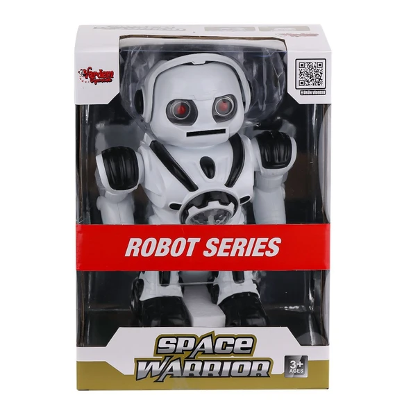 DF-6022 Işıklı ve Müzikli Disk Atan Uzay Savaşçısı Robot - Resim 2