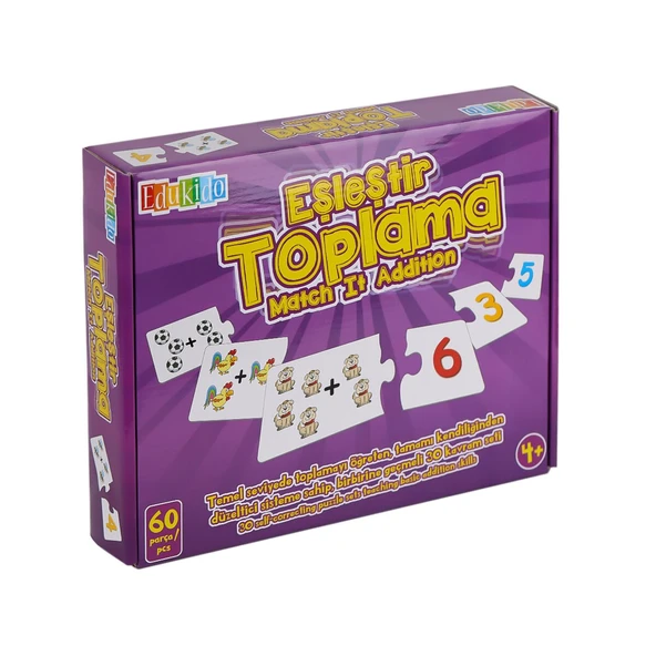 EDU-1007 Eşleştir Toplama 60 Parça -Chiva ürün görseli