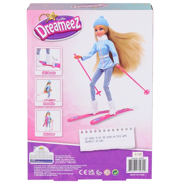 1081030 Dreameez Bebek ve Kayak Seti -Sunman - Resim 2