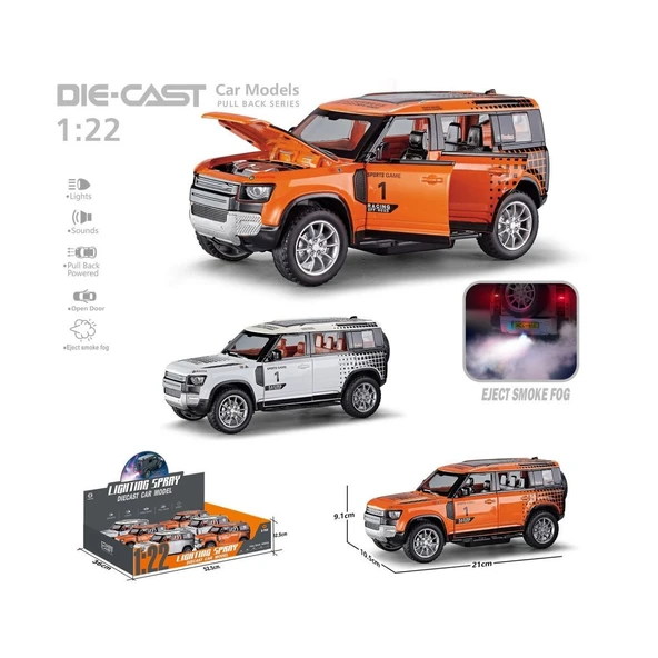 HCL-810PA ÇEK BIRAK 1 22 SES-IŞIKLI BUHARLI DF SAFARİ JEEP ürün görseli