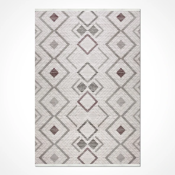 YUNİLLA Velvet Halı-4372A - 1