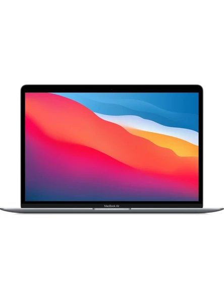 Apple MacBook Air M1 Çip 8GB 256GB SSD macOS 13" QHD Taşınabilir Bilgisayar Uzay Grisi MGN63TU/A - 1