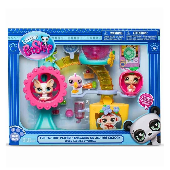5196 Littlest Pet Shop Minişler Eğlence Fabrikası Oyun Seti S1 -Sunman ürün görseli