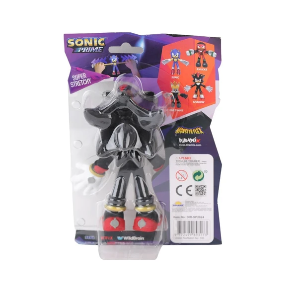 89317 SUN-DMX-FİGÜR-STRECH MONSTERFLEX SÜPER ESNEK SONİC PRİME SONİC 4A - Resim 3