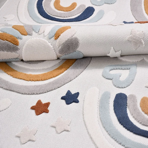 YUNİLLA Rey Çocuk Halı-1813A - Resim 2