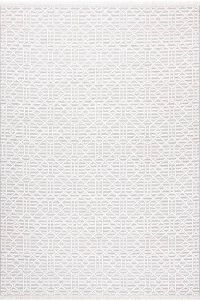 Pastel Halı Zena 416A Krem Gri Serisi Akrilik Salon Oturma Yatak Odası Halısı ürün görseli 1