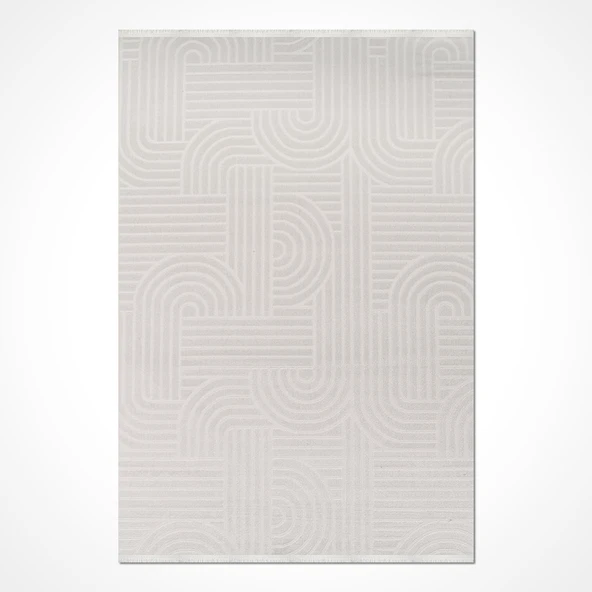 YUNİLLA Velvet Halı-4336Ak ürün görseli