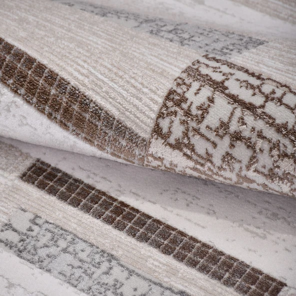 YUNİLLA Velvet Halı-4300Ak - Resim 2