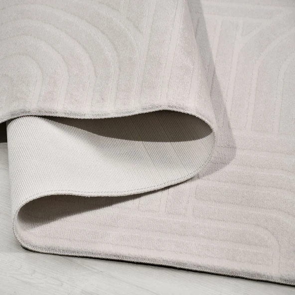 YUNİLLA Velvet Halı-4336Ak - Resim 4