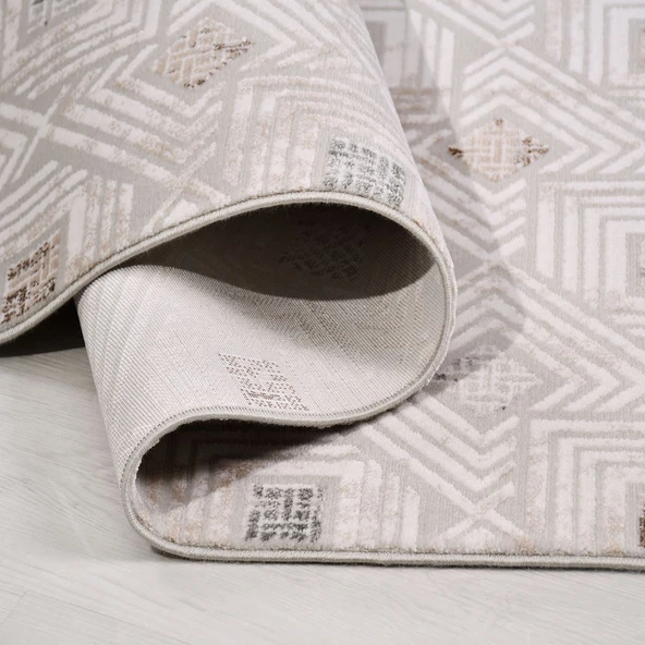 YUNİLLA Velvet Halı-4303Ak - Resim 3