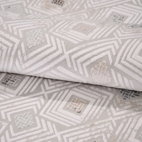 YUNİLLA Velvet Halı-4303Ak - Resim 2