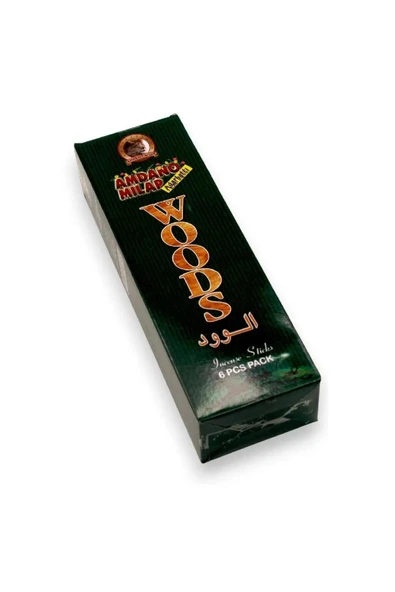 Amdano Milap Tütsü Orman (Wood) 20 Çubuk 6 lı Kutu - 1