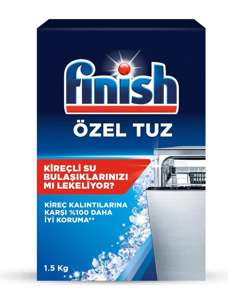 Finish Powerball Quantum Özel Seri 36 Tablet+Finish Özel Tuz 1.5 Kg+Finish Powerball Parlatıcı&Kurutucu 800 ml--3'lü Set-- - Resim 3