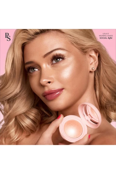 Polite Society Highlight Society Işıltılı Pudra Aydınlatıcı Social Light 2.8GR - Resim 2