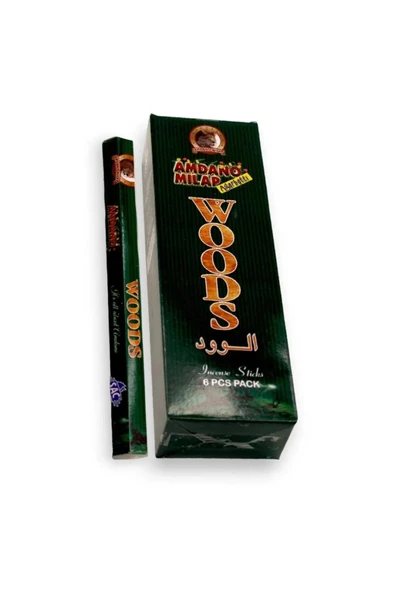 Amdano Milap Tütsü Orman (Wood) 20 Çubuk 6 lı Kutu - 5