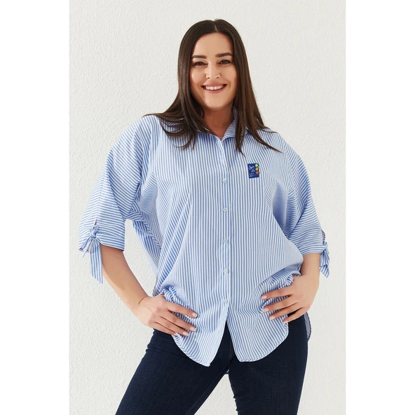 KADIN BÜYÜK BEDEN GÖMLEK ürün görseli 1