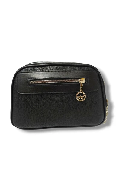 Tuana 215-25 Baskı Deri Omuz Askılı Kadın Çanta - 3