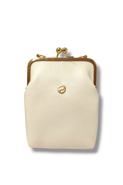 Tuana 230-25 Baskı Deri Omuz Askılı Çapraz Kadın Çanta - 4