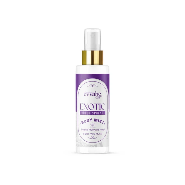 Evvahe Doğal Exotic Vücut spreyi 100ml - 1