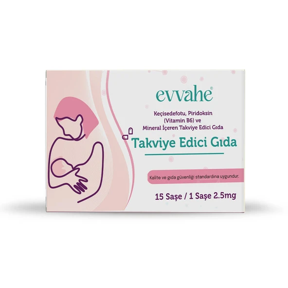 Evvahe Doğal Anne Süt Artırıcı  (15 Saşe  1 Saşe 2.5mg) - 1