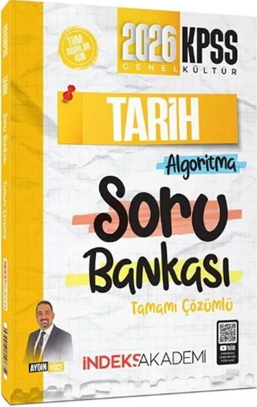 2026 KPSS Tarih Algoritma Soru Bankası İndeks Akademi İndeks Akademi ürün görseli 1