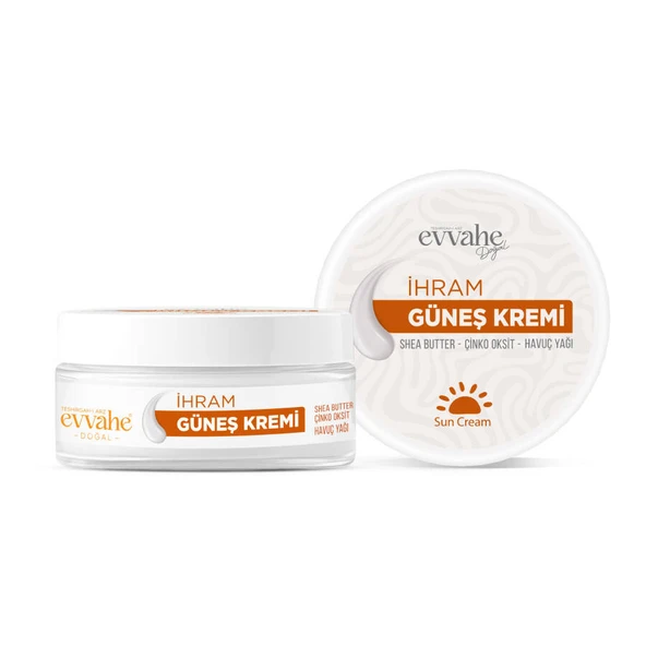 Evvahe Doğal İhram Güneş Kremi - 1