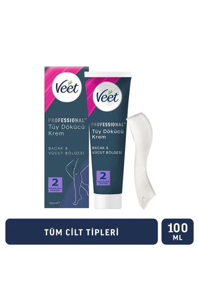 Veet Professional Tüy Dökücü Krem Normal 100 ml ürün görseli 1