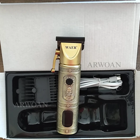 Profesyonel Saç Kesme Makinesi Berber Kuaför Tıraş Makinesi - Resim 4