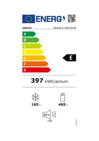 Arçelik 583628 EI 83 CM No Frost Buzdolabı - 5