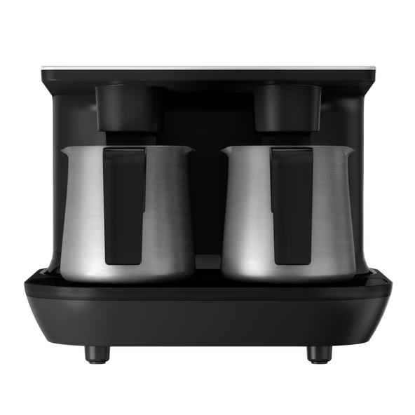 Arçelik Tkm 9961 S Telve Türk Kahve Makinesi Siyah Çelik İkili Tkm9961S