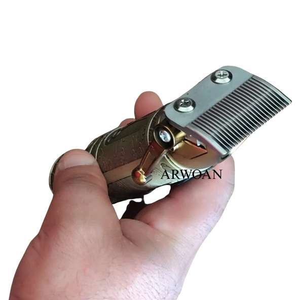 Profesyonel Saç Kesme Makinesi Berber Kuaför Tıraş Makinesi - Resim 2