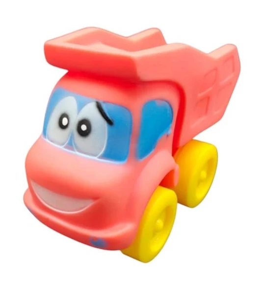 Güvenli ve Kırılmaz: Bebeklerin Yeni Favorisi 3'lü Yumuşak Oyuncak Araba Seti - 2