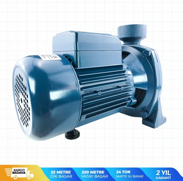 İbeltech DHM5AM 2'' 2 HP Elektirikli Çift Kademeli Pompa - 8