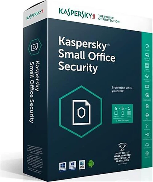 Kaspersky Small Office Security 5Pc+5Md+1Fs 3 Yıl Box - Resim 3
