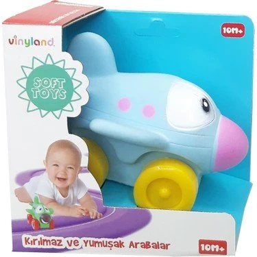 Güvenli ve Kırılmaz: Bebeklerin Yeni Favorisi 3'lü Yumuşak Oyuncak Araba Seti - 7