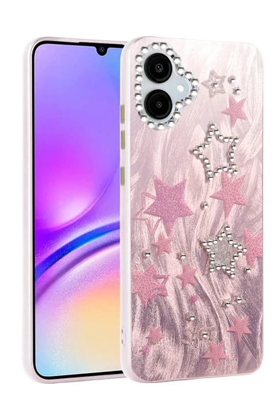 Samsung Galaxy A06 Kılıf Parlak Desenli Taşlı Azn-Blade ürün görseli 1