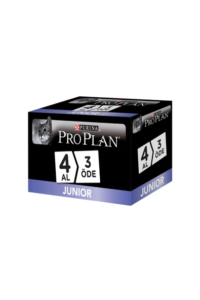 Pro Plan Kitten Tavuklu Yavru Kedi Konsere Maması 4 Al 3 Öde 85 gr - 1