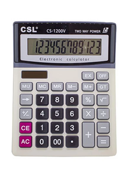 CSL CS-852 14 Hane Masa Tipi Hesap Makinesi - 1