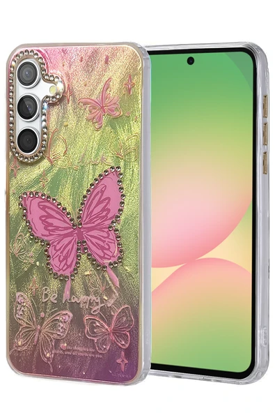 Samsung Galaxy S25 Plus Kılıf Parlak Desenli Taşlı Azn-Blade ürün görseli 1