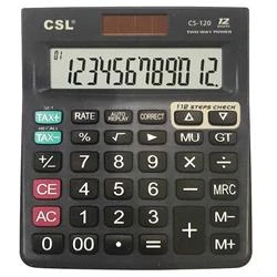 CSL CS-120 12 Hane Masa Tipi İşlem Kontrollü Hesap Makinesi - 2