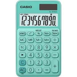 Casio SL-310UC-GN Cep Tipi 10 Hane Yeşil Hesap Makinesi - Resim 4