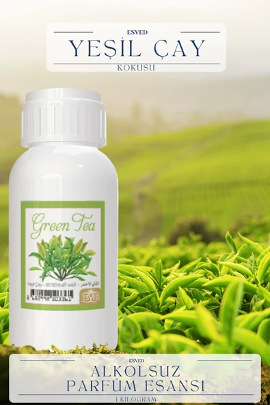 Yeşil Çay Kokusu Toptan Parfüm Esansı 1 Kilogram