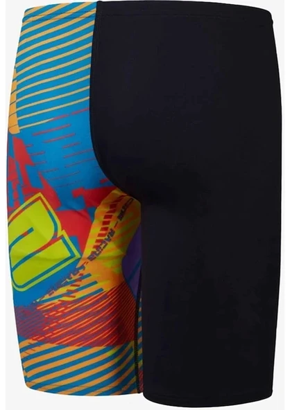 Speedo Allover Digital Jam-mer Erkek Çocuk Yüzücü Mayosu Renkli - 3